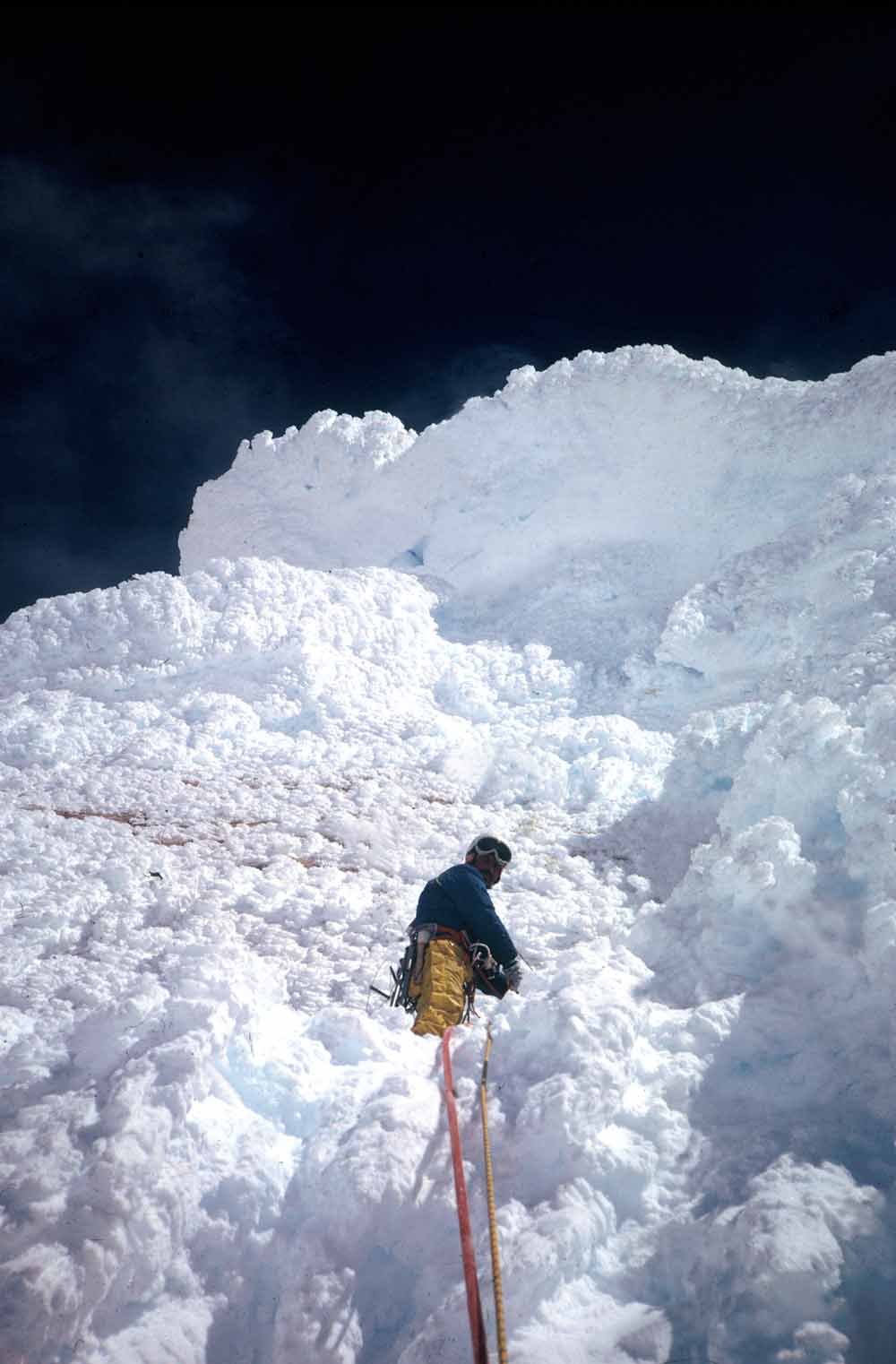Cerro Torre, Patagonia, one of the greatest achievements of Lecco Mountaineering (Photo Ragni della Grignetta archive - Ragnilecco.com)